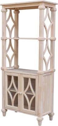 Josephine Solid Wood Bookcase