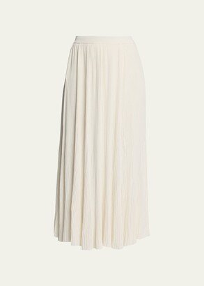 Evvia Ribbed Maxi Skirt