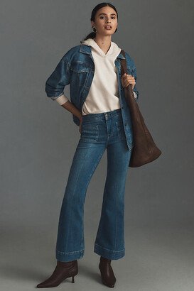 Vintage Bell Mid-Rise Kick Flare Jeans