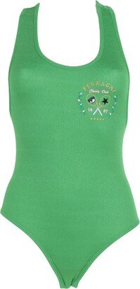 Lingerie Bodysuit Green