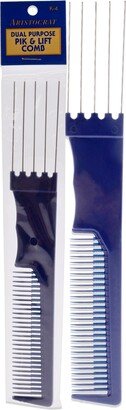 Dual Purpose Pik and Lift Comb 8 by for Unisex - 1 Pc Comb