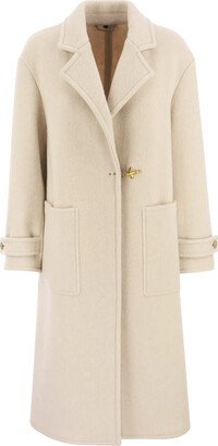 Beige Wool Coat