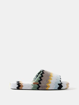 Curt Zigzag Cotton Slippers