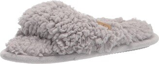 Women's Jules Fluffy Teddy Twist Vamp Slide Slipper