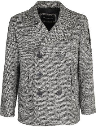 Double Breasted Slim Fit Peacoat