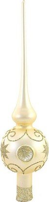 Sbk Gifts Holiday 13.0 Champagne Elegance Tree Topper Christmas Ivory Bridal Finial - Tree Toppers