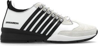 Boxer Striped Lace-Up Sneakers