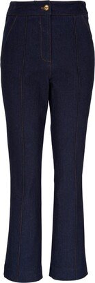 Kimra high-rise straight-leg jeans