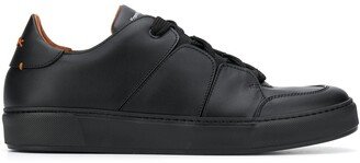 Stitched-Panel Low-Top Sneakers