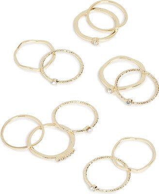 Women's Layered Stacking Ring Set