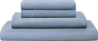 SIJO Cal King Eucalyptus Sheet Set Sky Set of 4