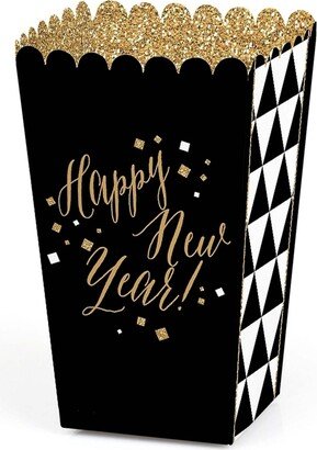 Big Dot Of Happiness New Year's Eve New Years Eve Party Favor Popcorn Treat Boxes - Set of 12