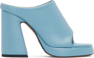 Blue Forma Platform Sandals