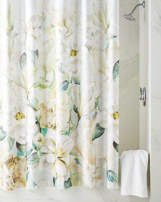 Jardin Botanique Birch Shower Curtain