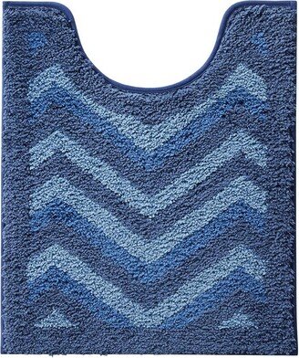 Ultra Soft Non Slip Shaggy Bath Rug - Chevron Design - Counter 20