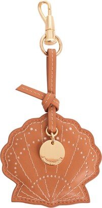 Leather Shell Key Charm-AA