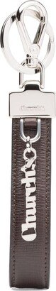 St James leather keyring-AC