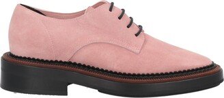 Lace-up Shoes Pastel Pink-AA