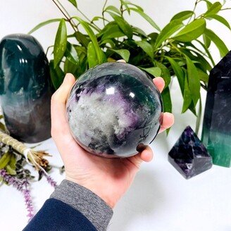 Polished Fluorite Sphere - Ooak