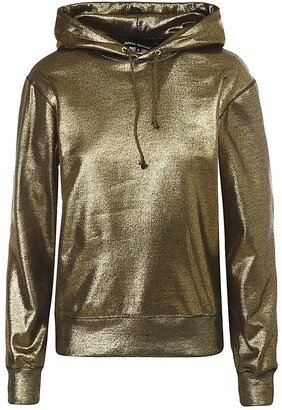 High-Shine Drawstring Hoodie