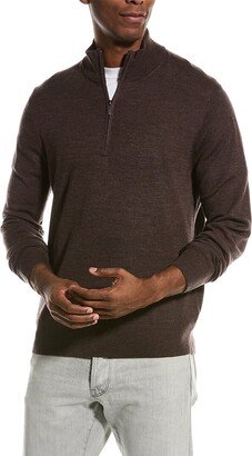 Basic Merino Wool 1/2-Zip Sweater