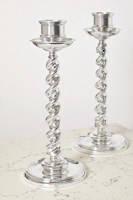 Silver Candlesticks - One size