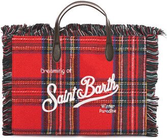 Colette Wooly Red Tartan Handbag