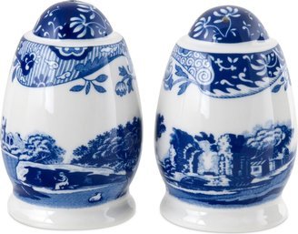 Dinnerware, Blue Italian Salt and Pepper Shakers