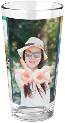 Pint Glasses: Gallery Of Three Portrait Pint Glass, Printed Pint, Set Of 1, Multicolor