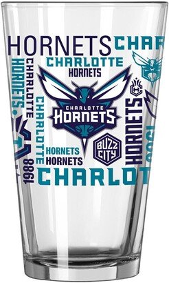 Charlotte Hornets 16 oz Team Spirit Pint Glass