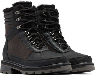 Lennox™ Lace Cozy Stkd Wp Leather Boot