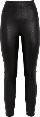 Faux Leather Skinny Trousers