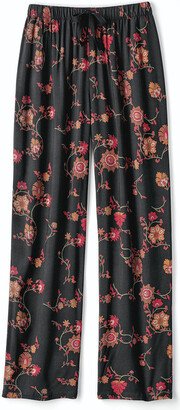 Women's Terra Floral Pants - Black Multi - PS - Petite Size