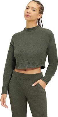 Heddie Mock Neck (Volcano) Women's Clothing