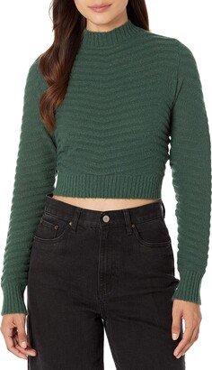 Women's Ezra Cropped Mock Neck Sweater