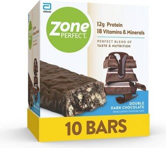 Zone Perfect ZonePerfect Protein Bar Double Dark Chocolate - 10 ct/15.8oz