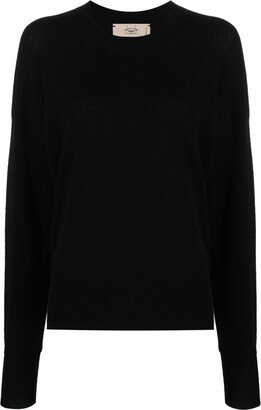 Crew-Neck Cashmere Jumper-AF