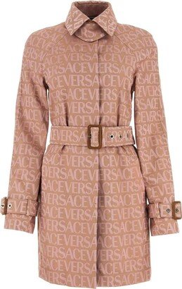 Allover Short Trench Coat