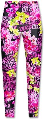 Allover Floral Printed Leggings