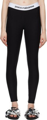 Rabanne Black Bodyline Leggings