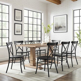 Crosley Furniture Joanna 9Pc Dining Set W/Camille Chairs