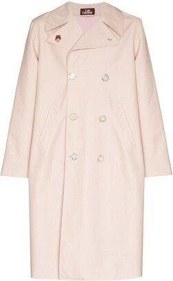 Late Checkout Issa double-breasted trench coat