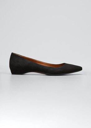 Marcella Suede Ballet Flats