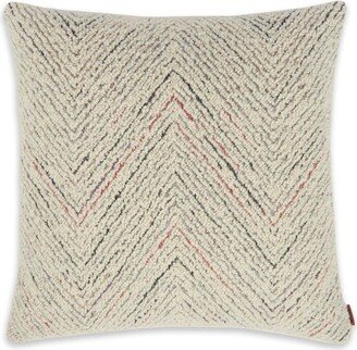 small Gres zigzag-woven cushion