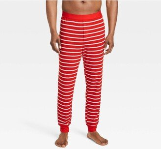 en's Striped atching Family Thermal Pajama Pants - Wondershop™ Red