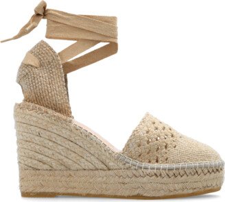 Wedge Espadrilles - Beige