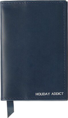 Vida Vida Classic Navy Leather Passport Cover