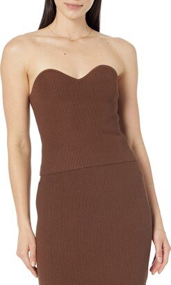 Women's Collette Strapless Cropped Sweater