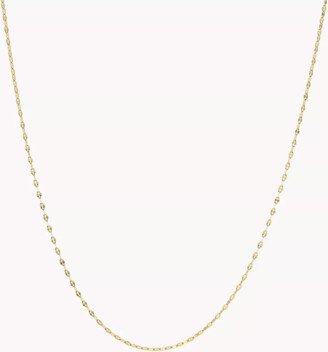 Oh So Charming Gold-Tone Stainless Steel Chain Necklace JF04030710