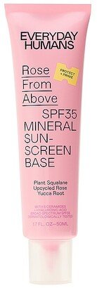 Everyday Humans Rose From Above Spf 35 Mineral Sunscreen Base